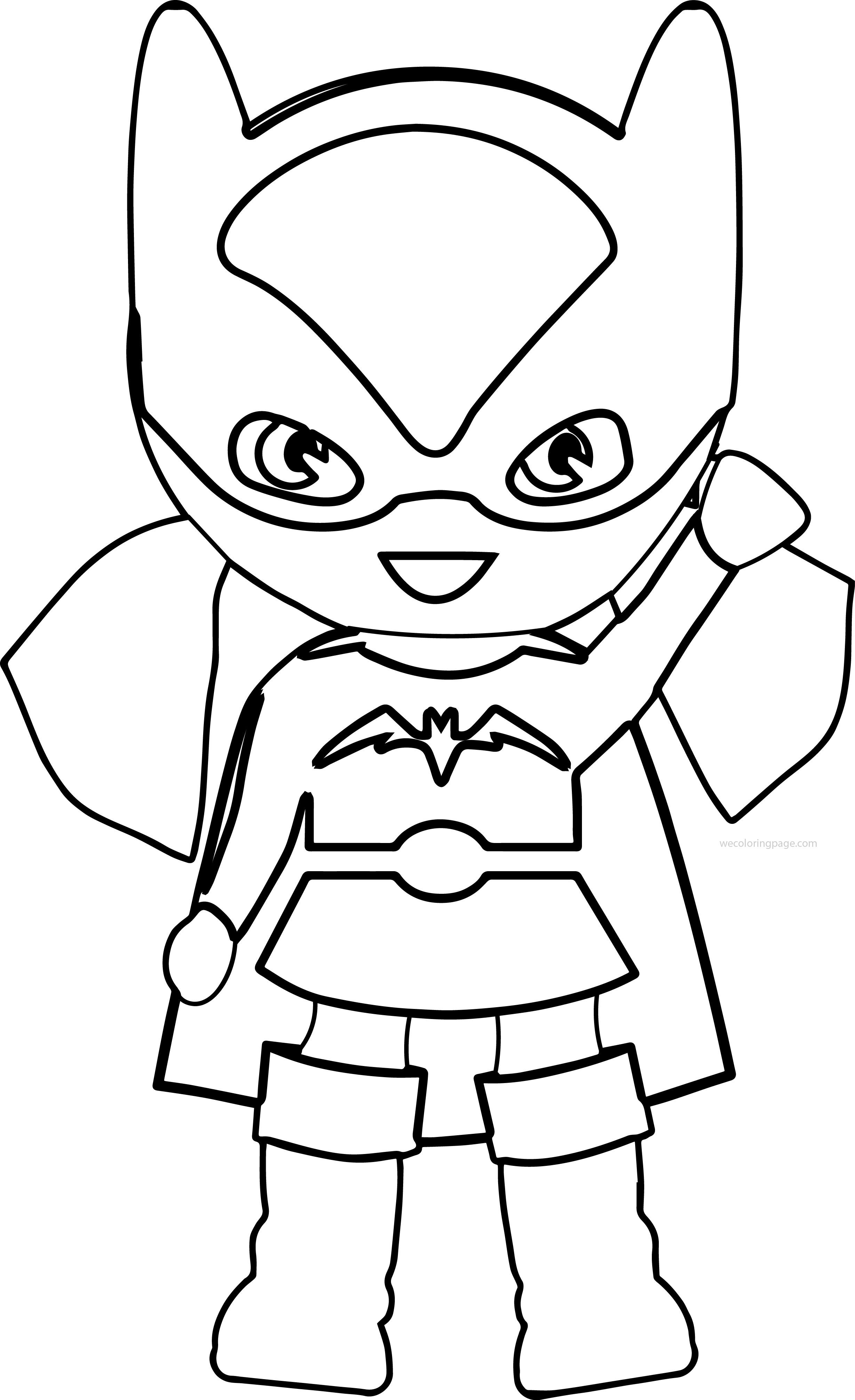 free batgirl coloring pages for kids printable jpg