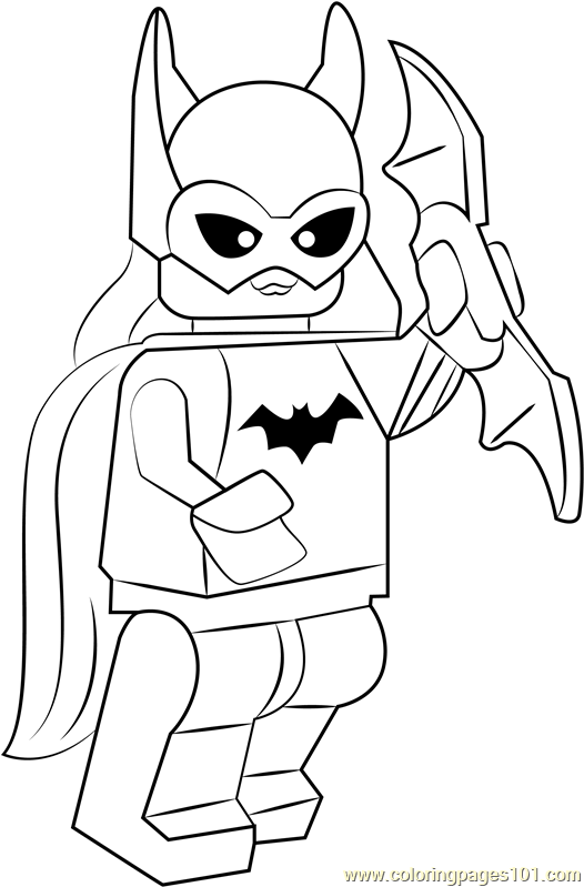 128 Free Batgirl Coloring Pages For Kids Printable 56