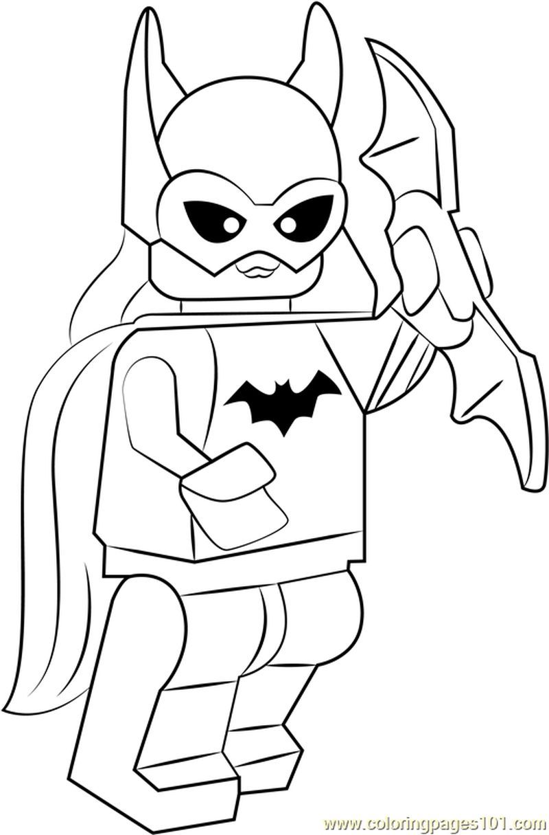 128 Free Batgirl Coloring Pages For Kids Printable 57