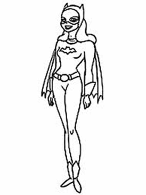 128 Free Batgirl Coloring Pages For Kids Printable 64