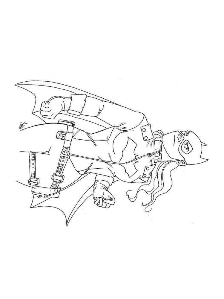 128 Free Batgirl Coloring Pages For Kids Printable 67