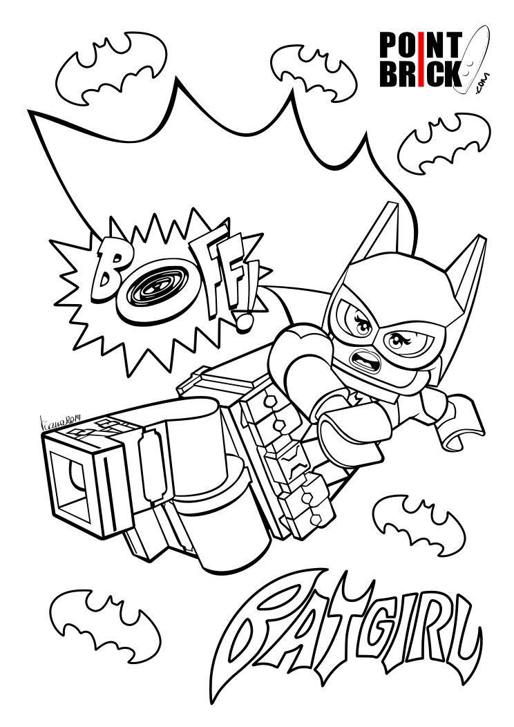 free batgirl coloring pages for kids printable jpg