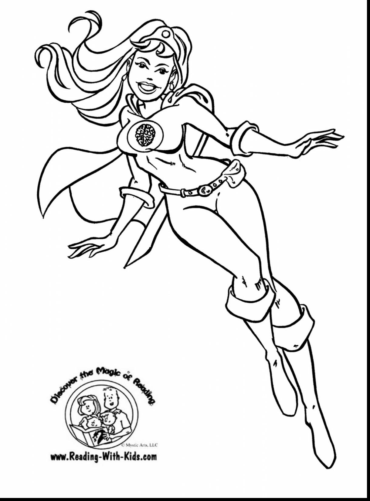 free batgirl coloring pages for kids printable jpg