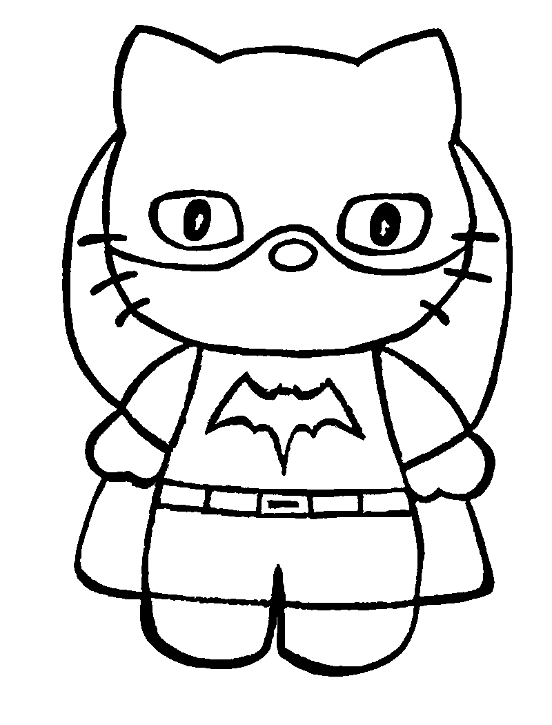 free batgirl coloring pages for kids printable jpg