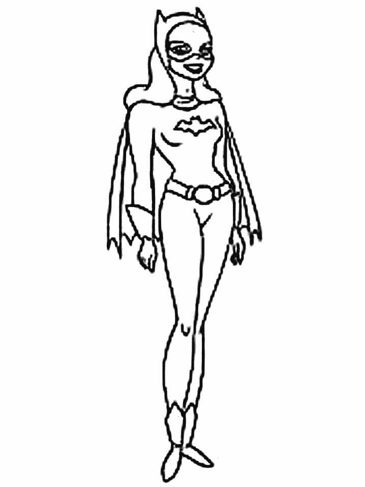 128 Free Batgirl Coloring Pages For Kids Printable 92