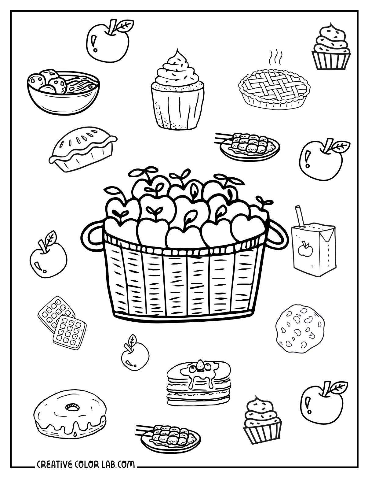 129 Muffin Coloring Pages Printable 101