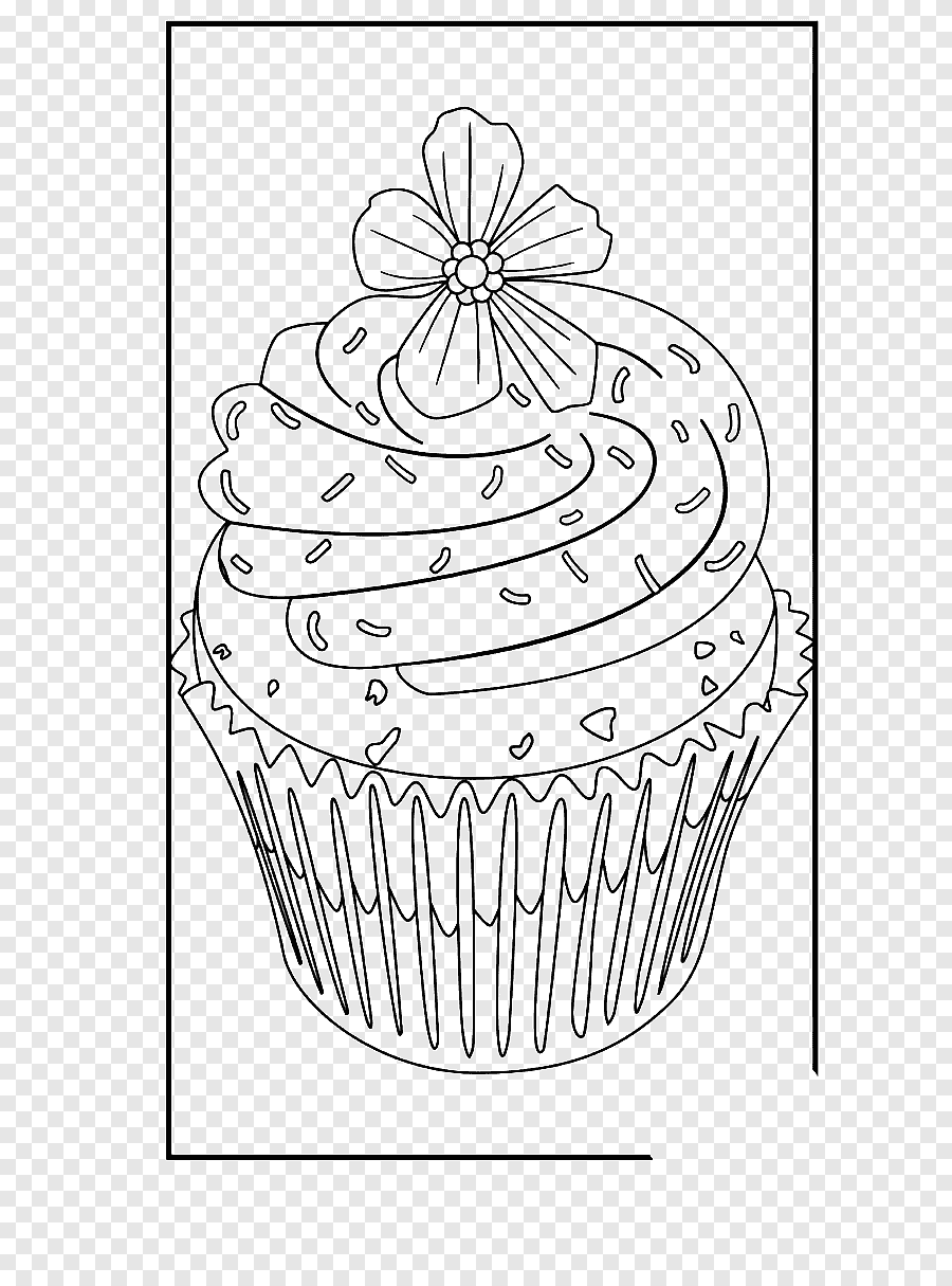 muffin coloring pages printable jpg