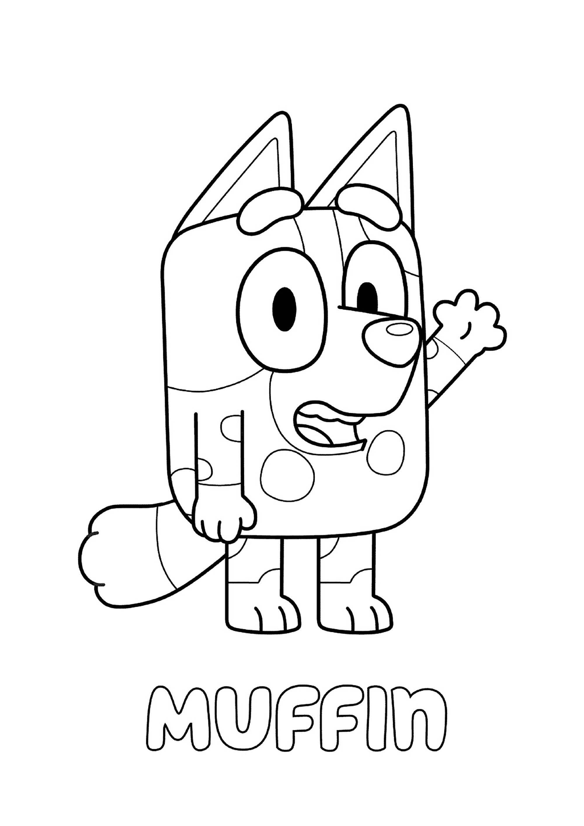 129 Muffin Coloring Pages Printable 15