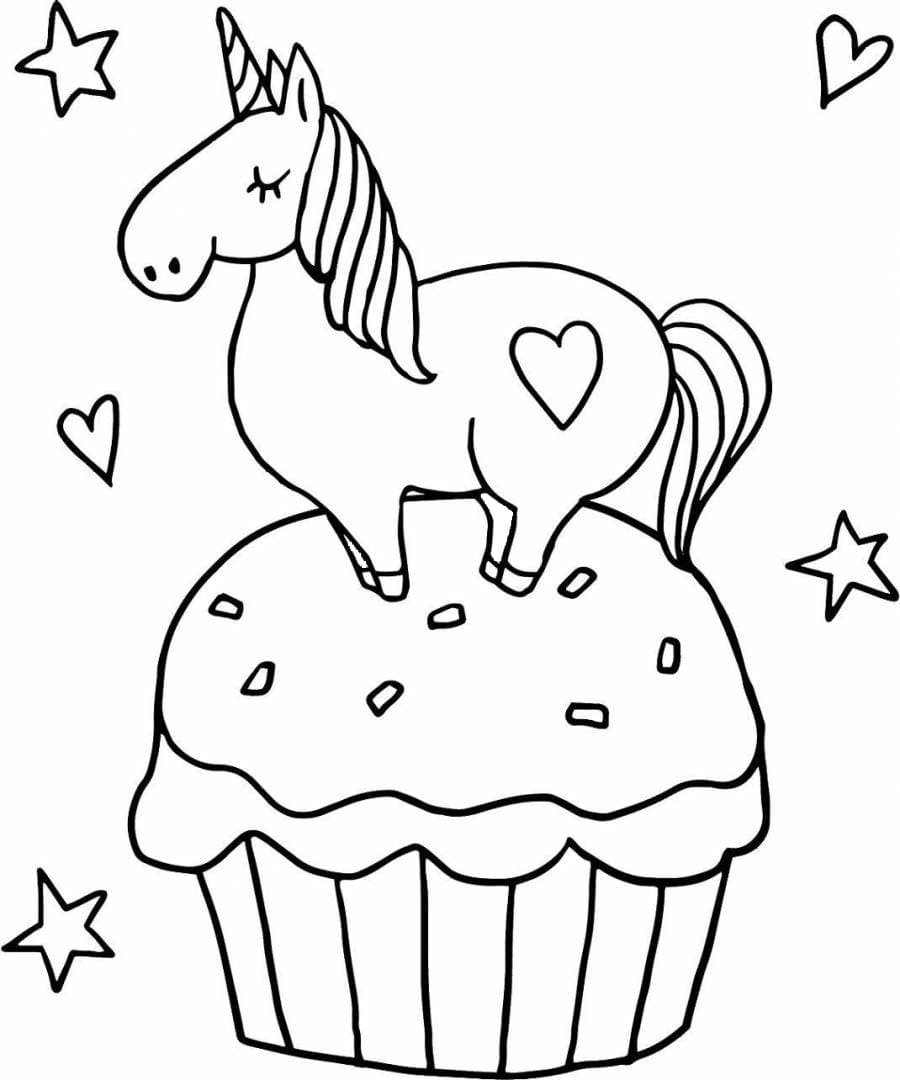 129 Muffin Coloring Pages Printable 27