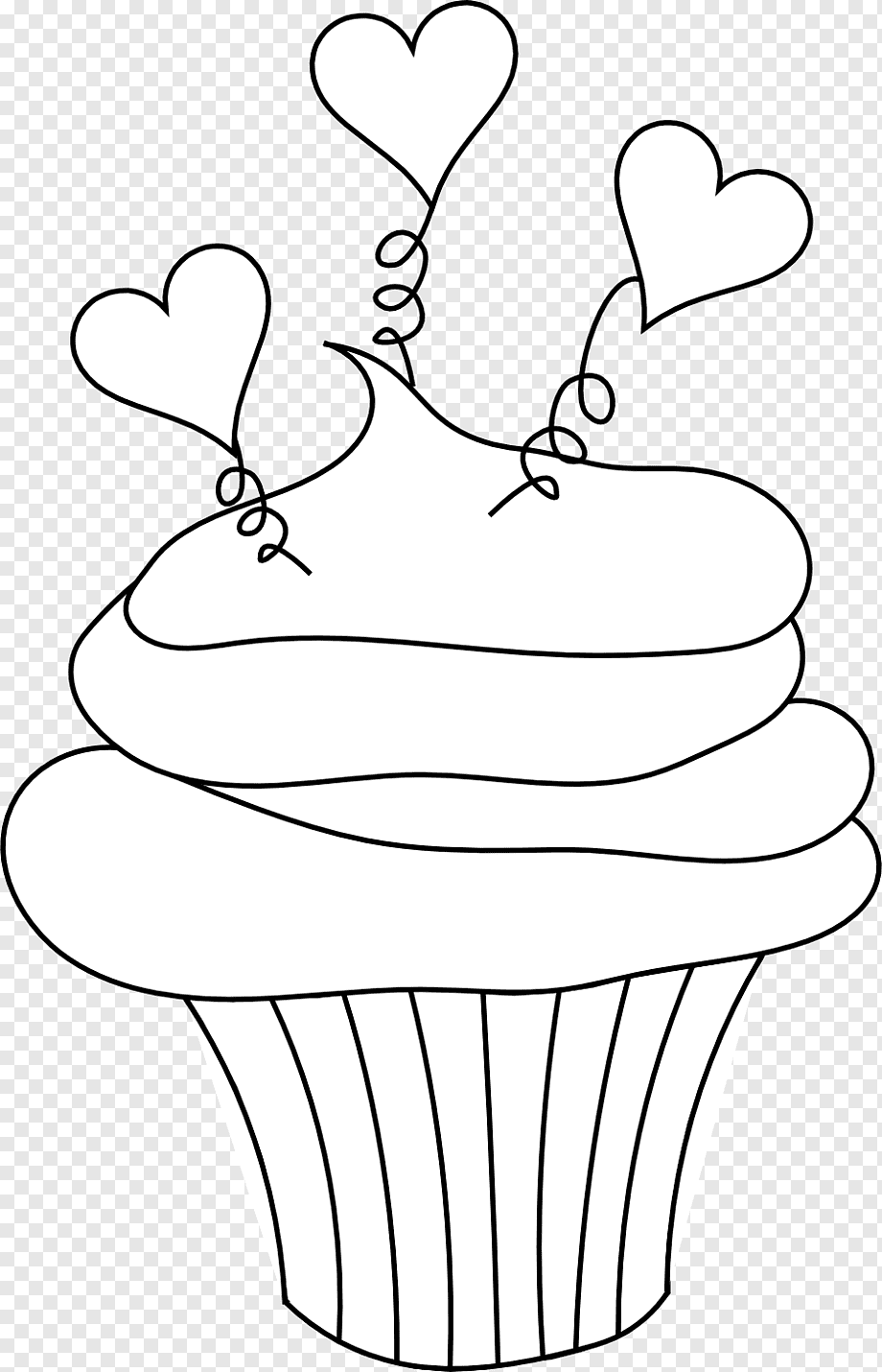 muffin coloring pages printable jpg