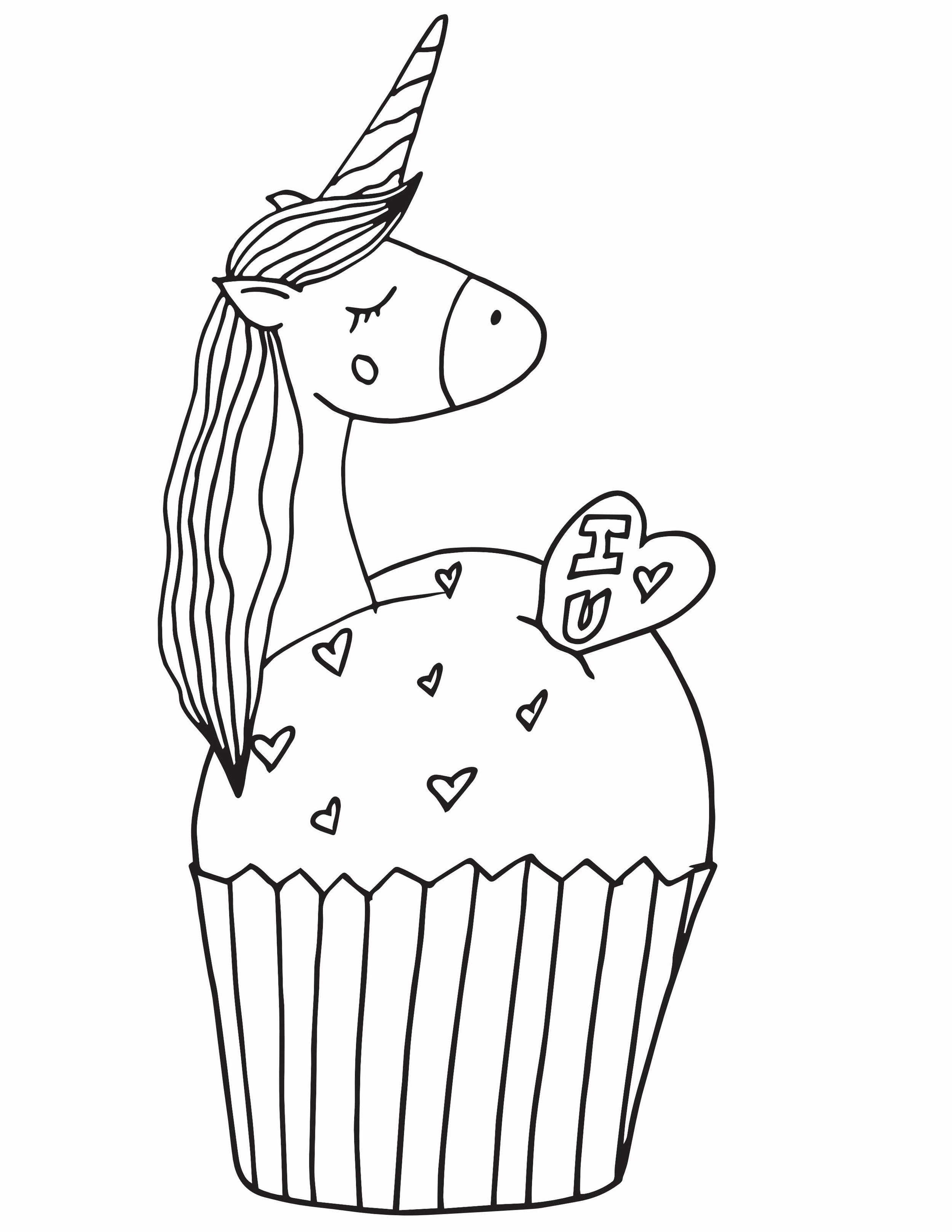 muffin coloring pages printable jpg