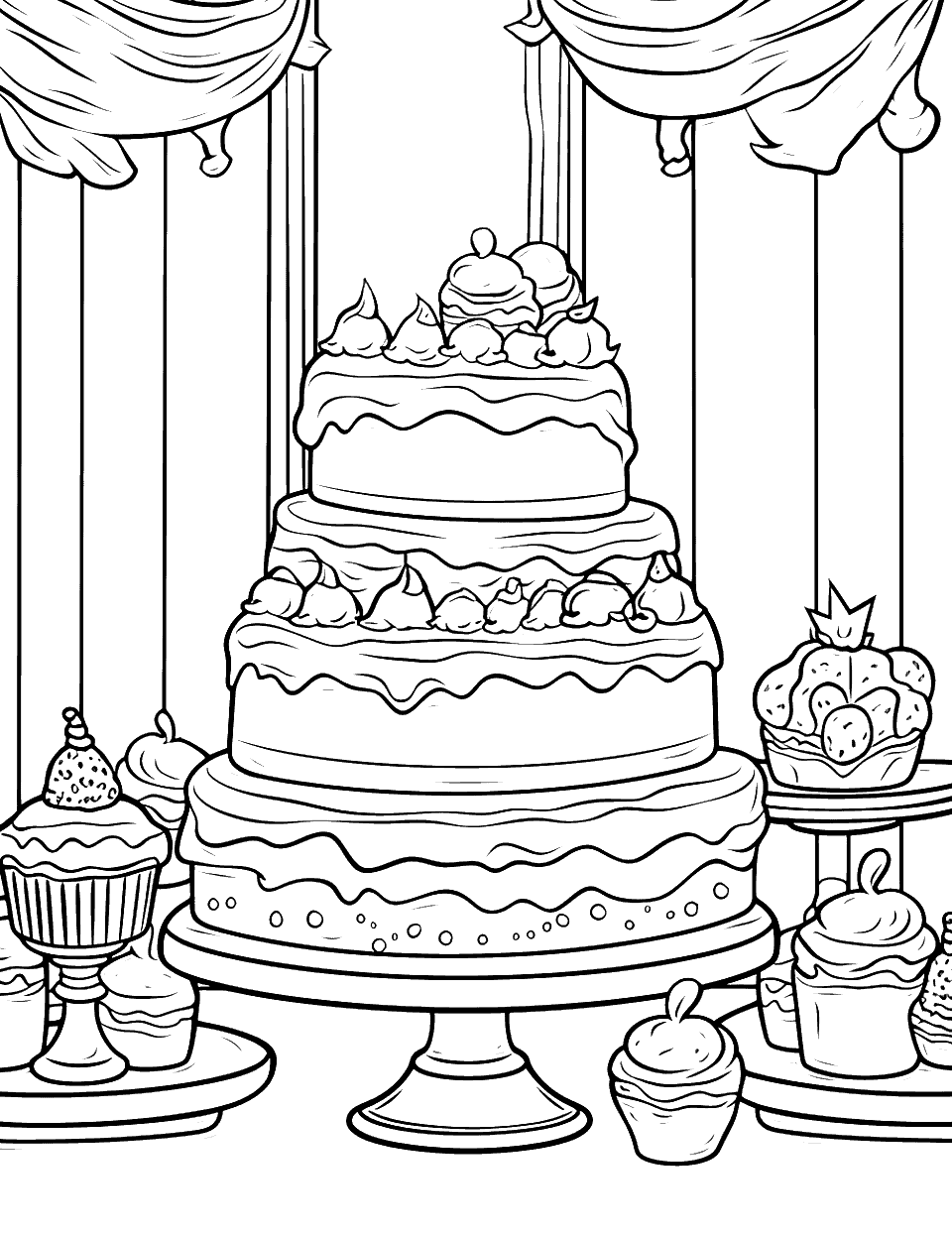 129 Muffin Coloring Pages Printable 53