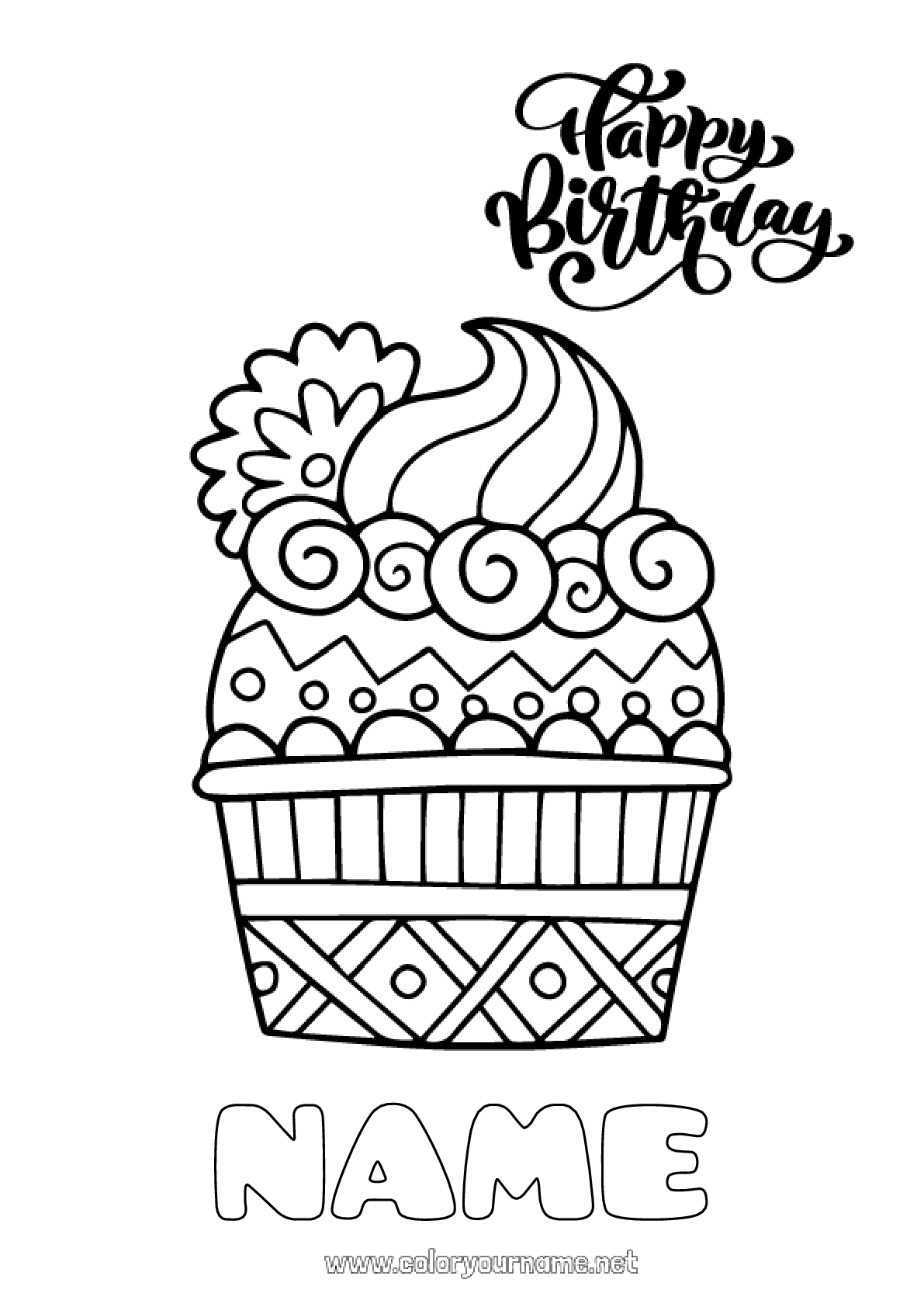 muffin coloring pages printable jpg