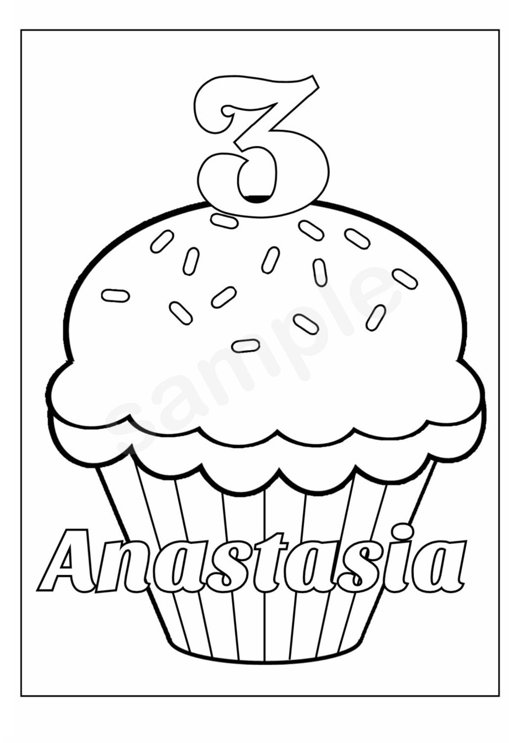 muffin coloring pages printable jpg