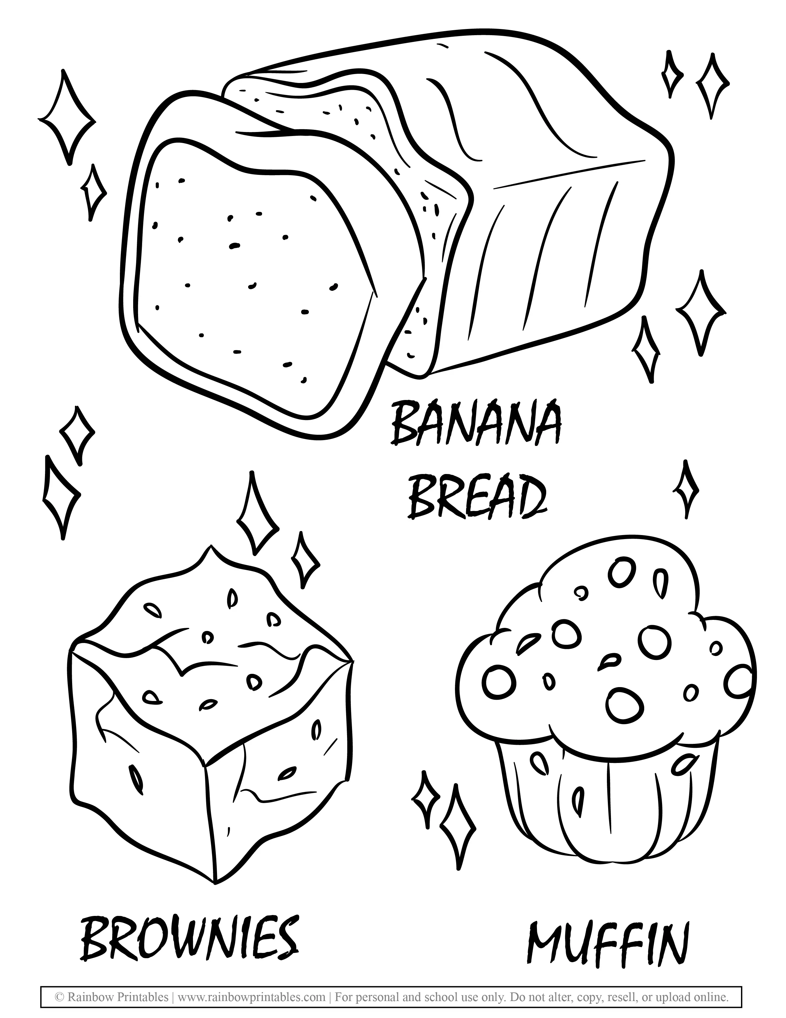 129 Muffin Coloring Pages Printable 98