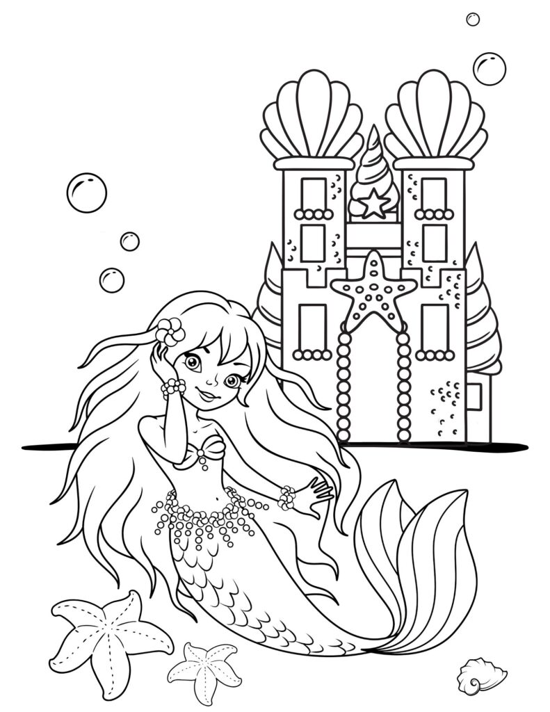 130 Beach Party Coloring Pages Free Printable 13