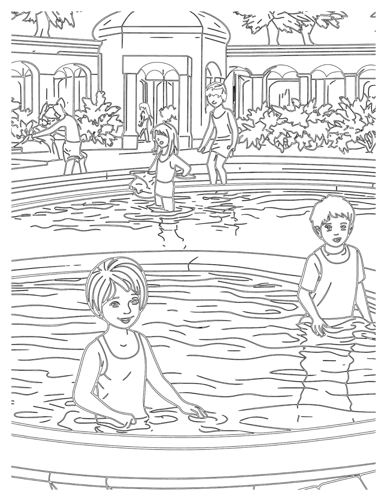 130 Beach Party Coloring Pages Free Printable 16