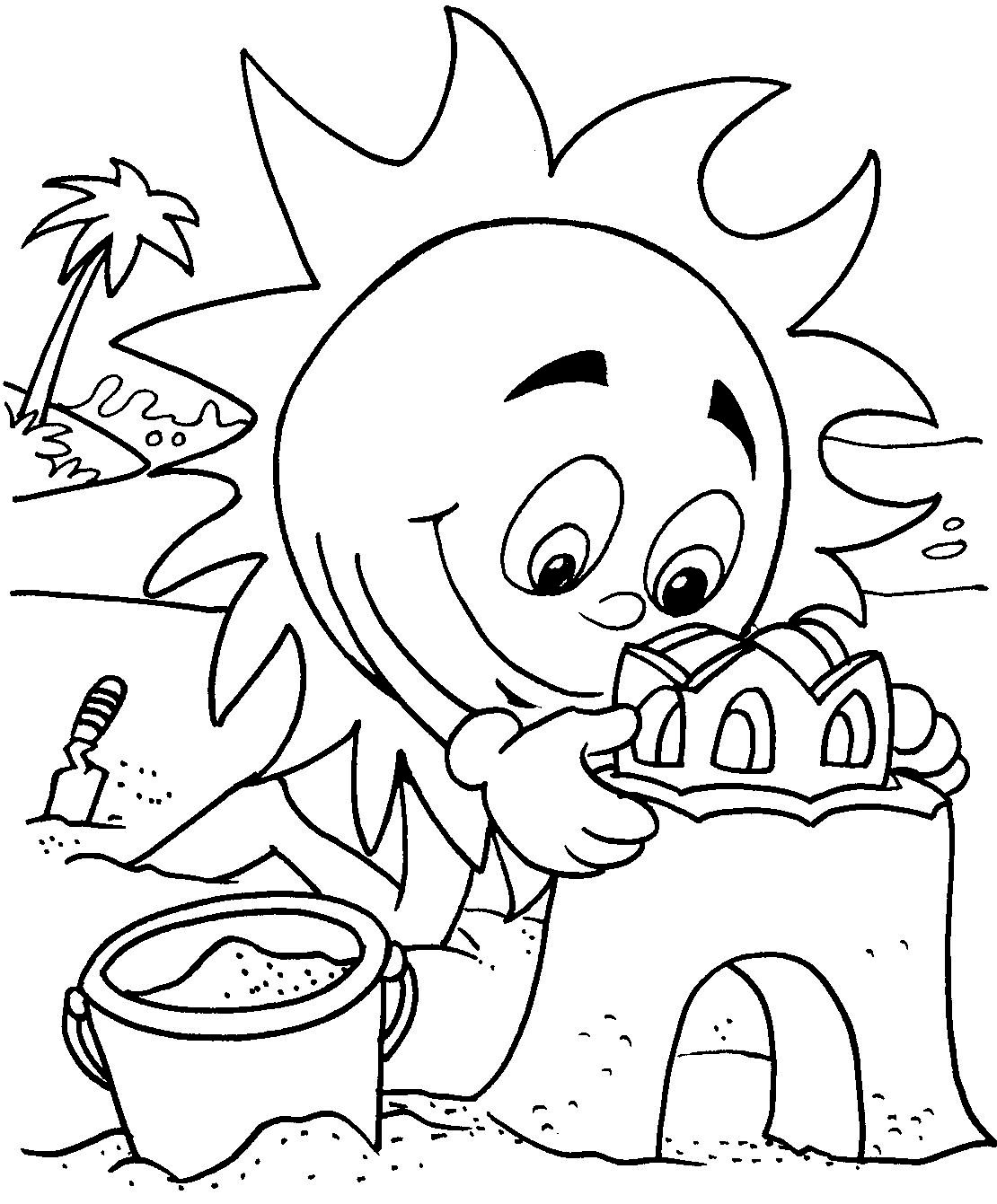 130 Beach Party Coloring Pages Free Printable 67