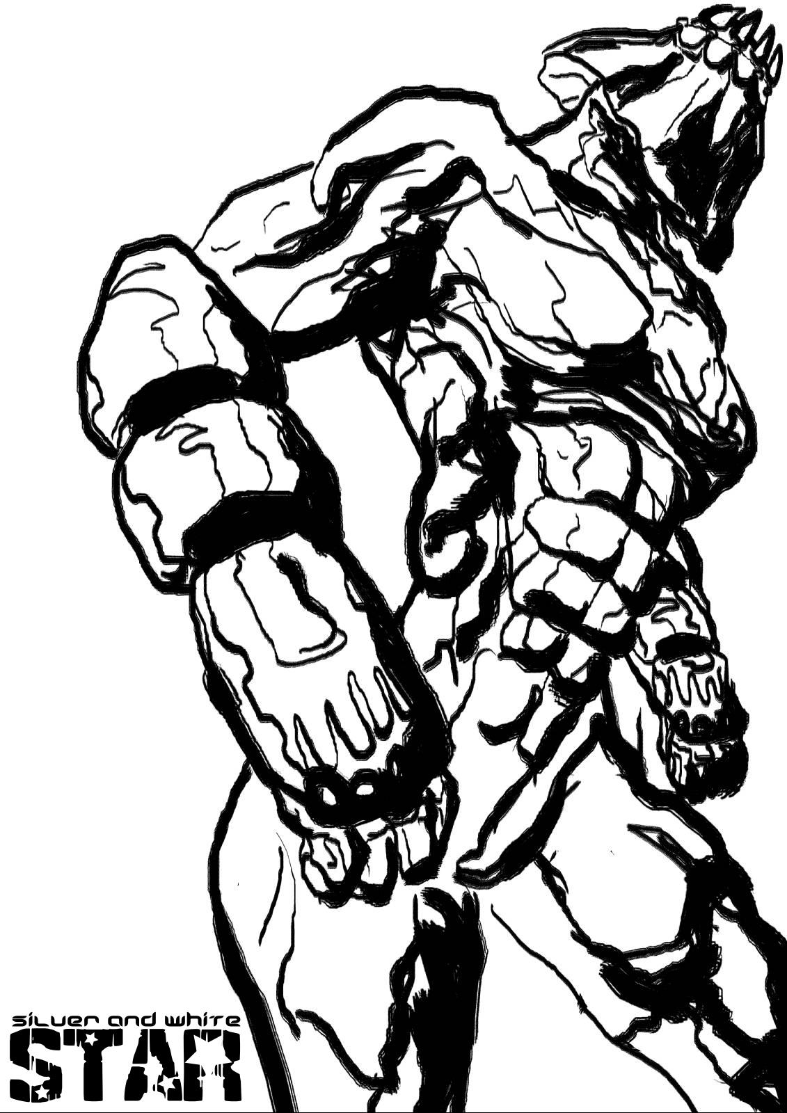 130+ Doom Slayer Coloring Pages Printable 131