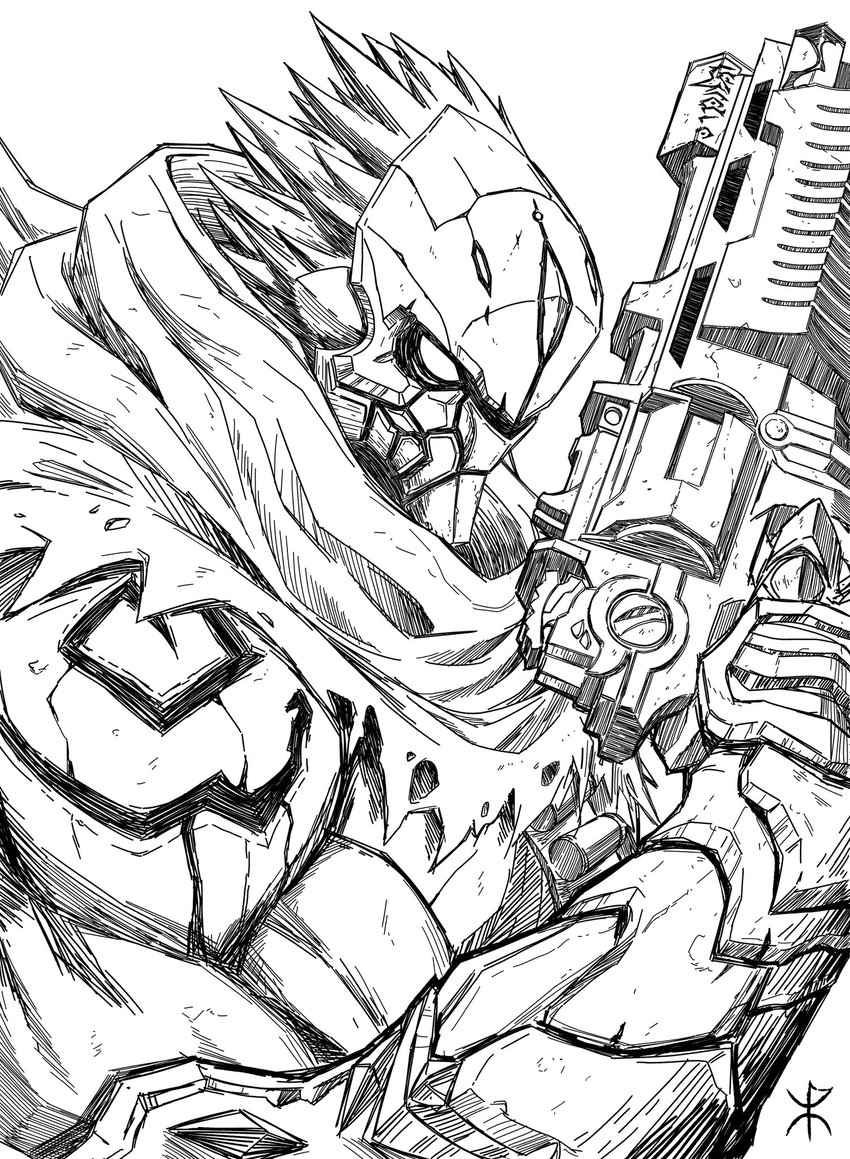 130+ Doom Slayer Coloring Pages Printable 21