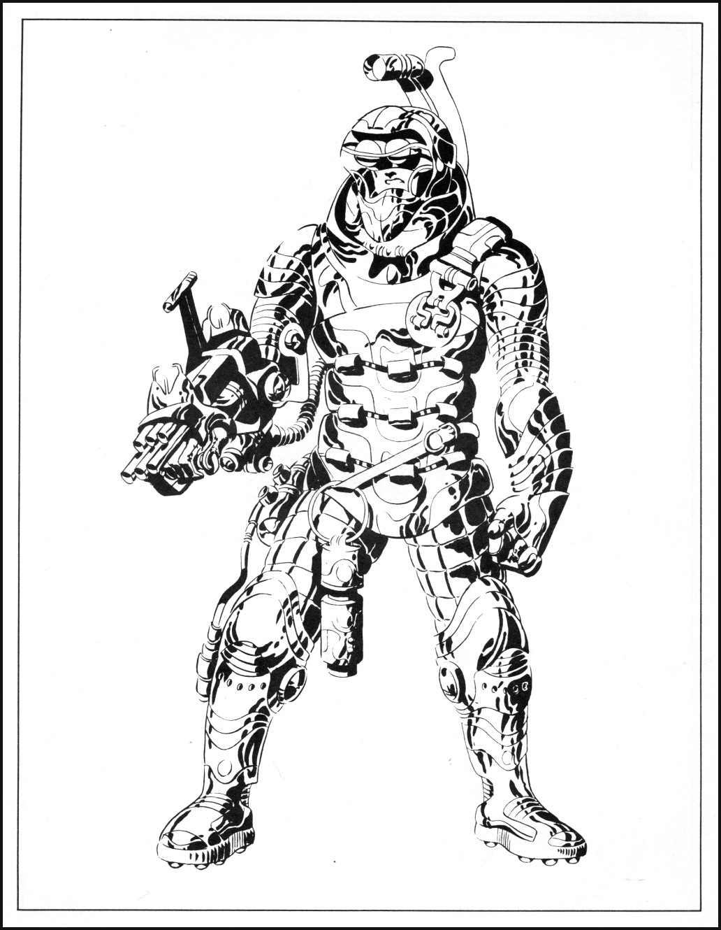 130+ Doom Slayer Coloring Pages Printable 49