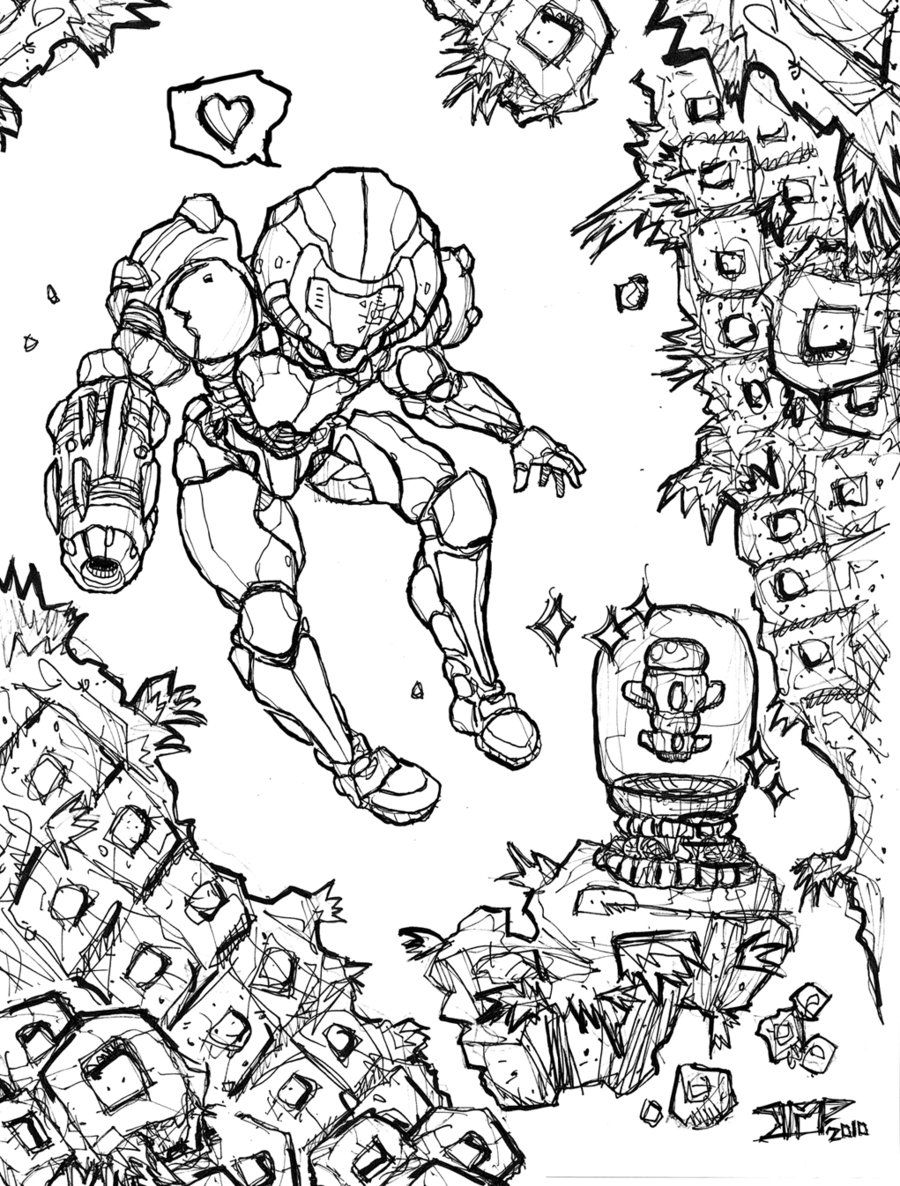 130+ Doom Slayer Coloring Pages Printable 76