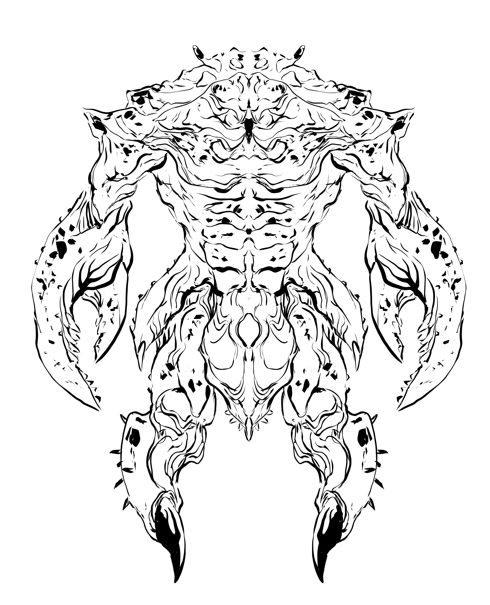 130+ Doom Slayer Coloring Pages Printable 82