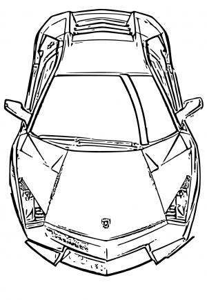 130 Lamborghini Coloring Pages FREE Printable 107