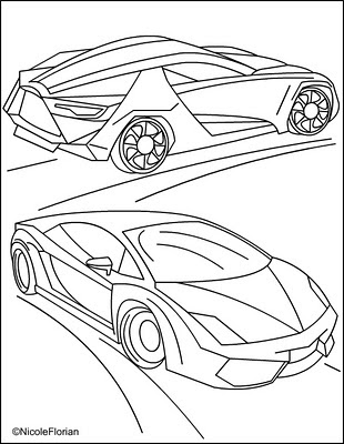 130 Lamborghini Coloring Pages FREE Printable 132