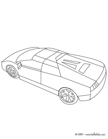 130 Lamborghini Coloring Pages FREE Printable 18