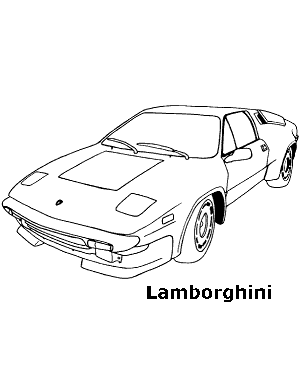 130 Lamborghini Coloring Pages FREE Printable 2