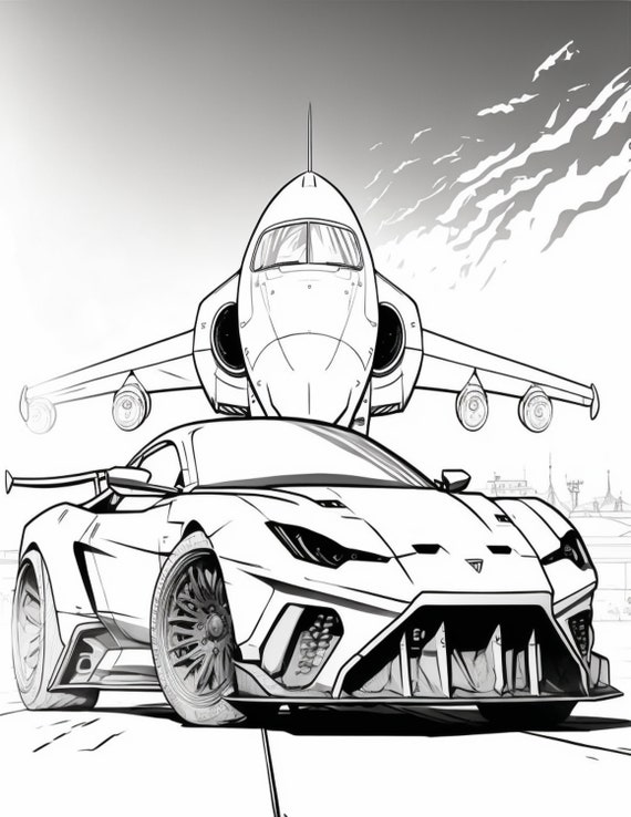 130 Lamborghini Coloring Pages FREE Printable 21