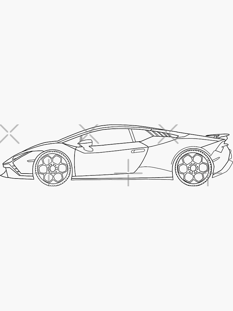 130 Lamborghini Coloring Pages FREE Printable 35