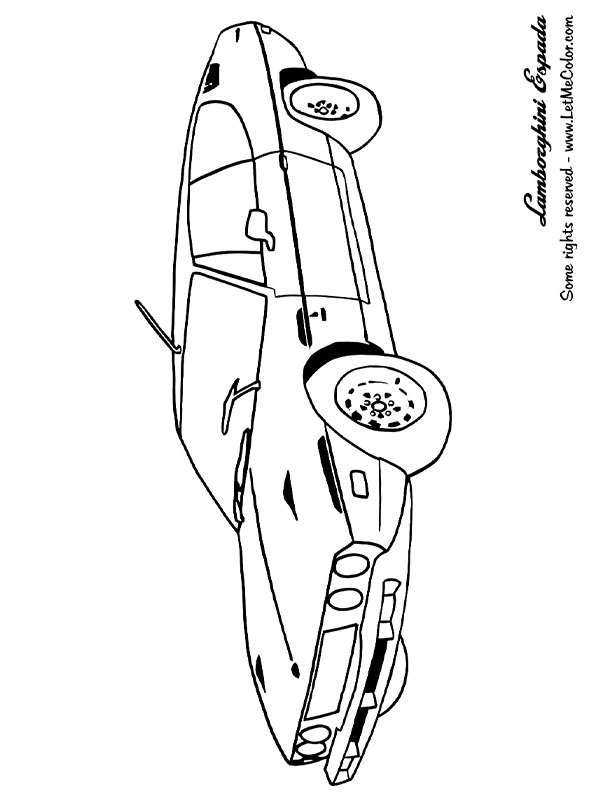 130 Lamborghini Coloring Pages FREE Printable 40