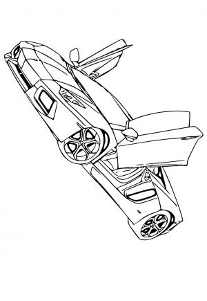 130 Lamborghini Coloring Pages FREE Printable 65