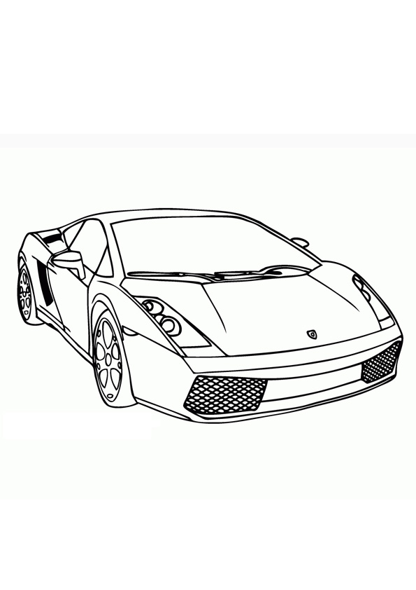 130 Lamborghini Coloring Pages FREE Printable 7