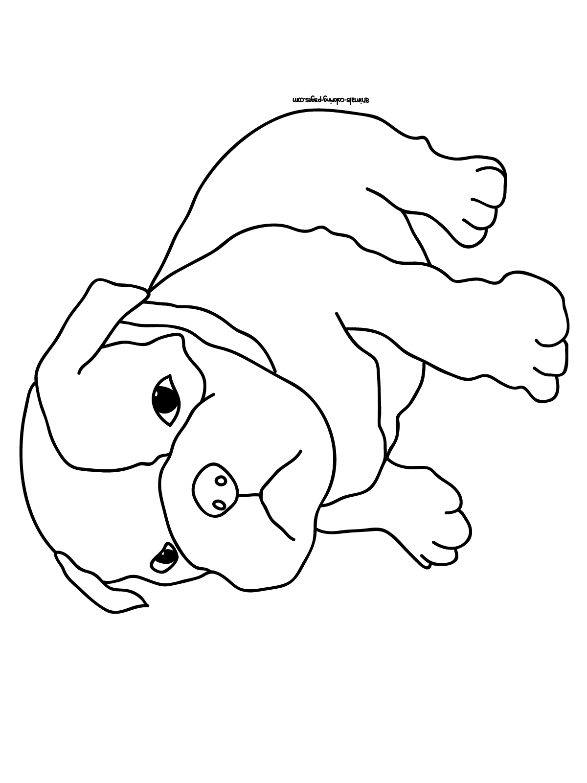 132 Printable Puppy Coloring Pages for Dog Lovers 106