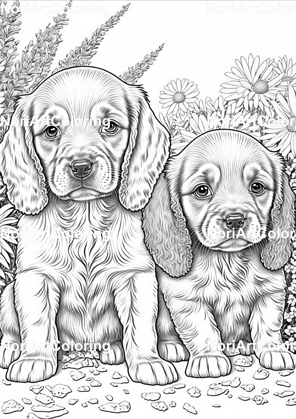 132 Printable Puppy Coloring Pages for Dog Lovers 113