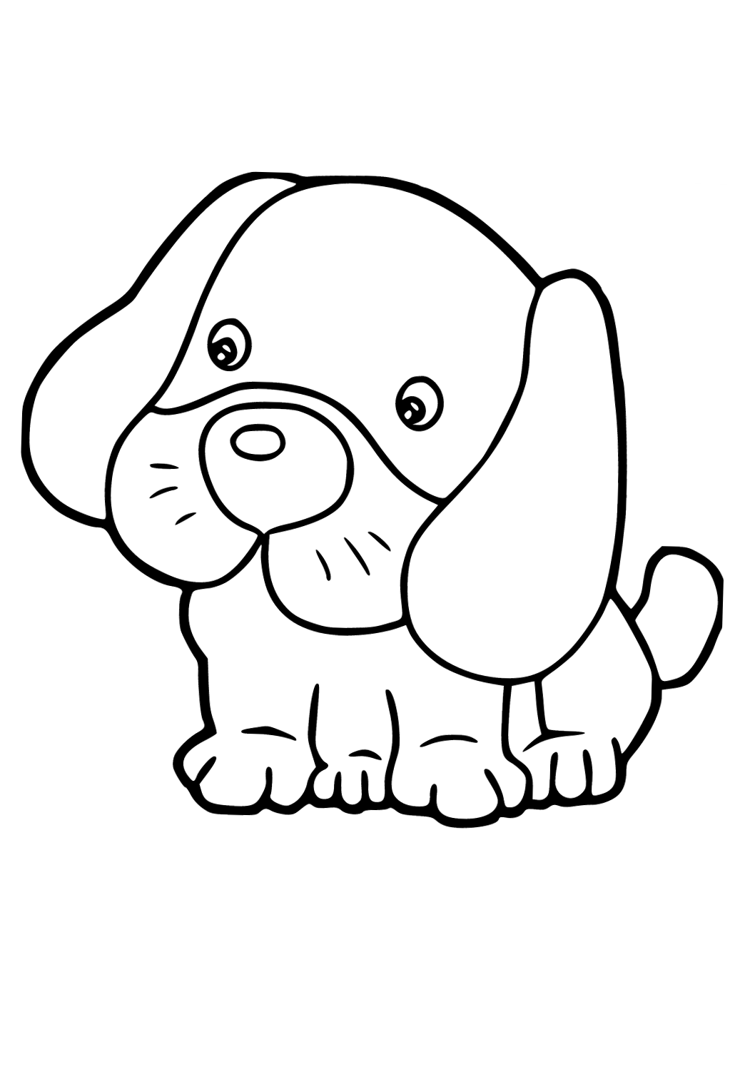 132 Printable Puppy Coloring Pages for Dog Lovers 121