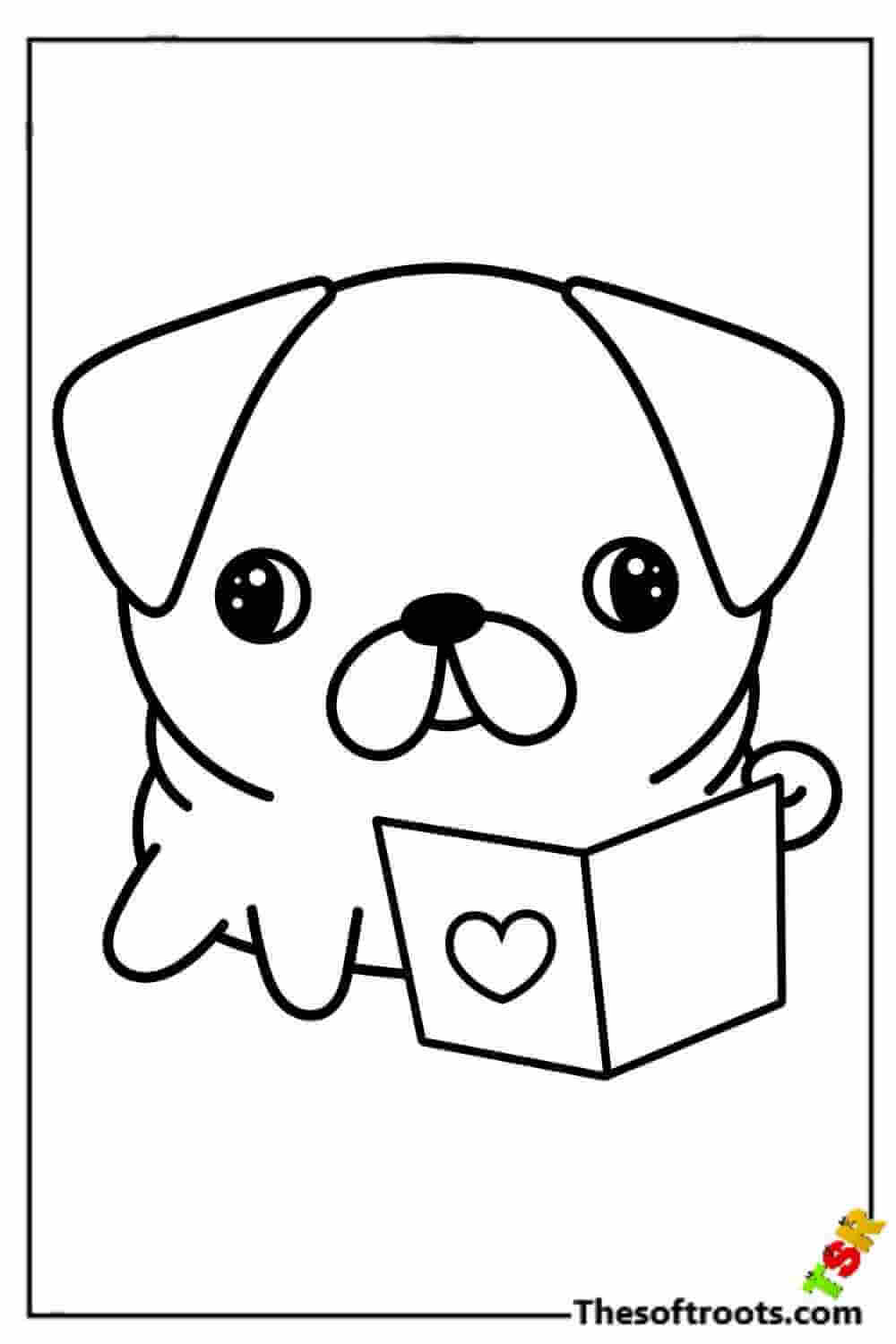 132 Printable Puppy Coloring Pages for Dog Lovers 15