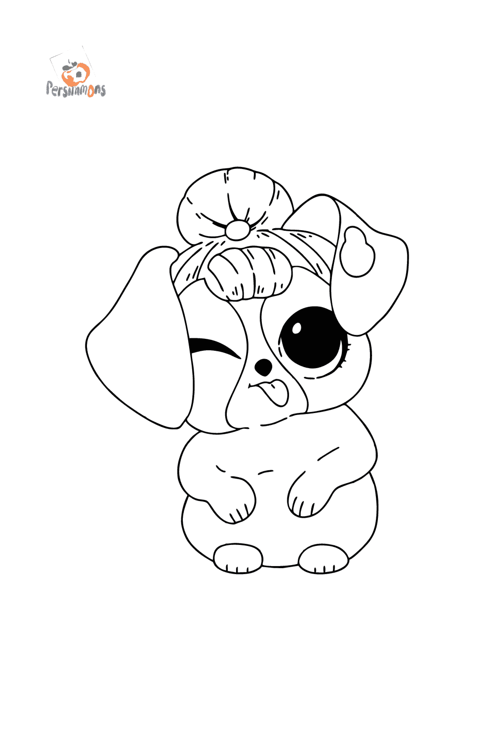 132 Printable Puppy Coloring Pages for Dog Lovers 18