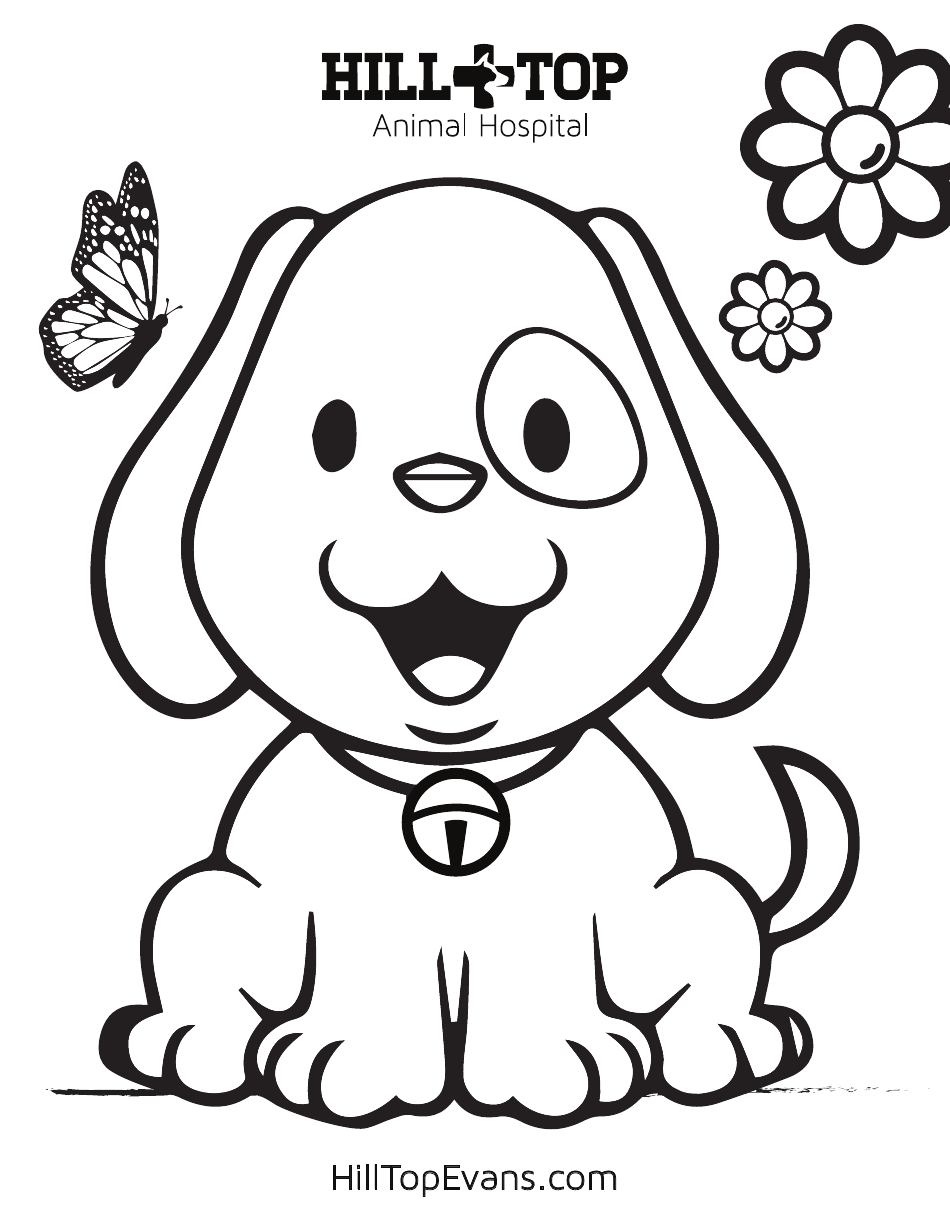 132 Printable Puppy Coloring Pages for Dog Lovers 26