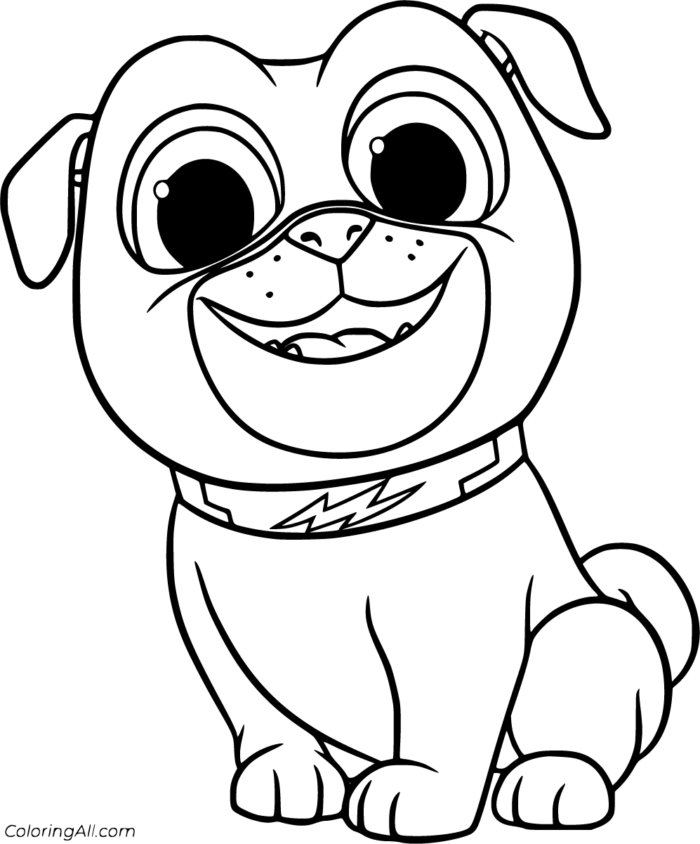 132 Printable Puppy Coloring Pages for Dog Lovers 31