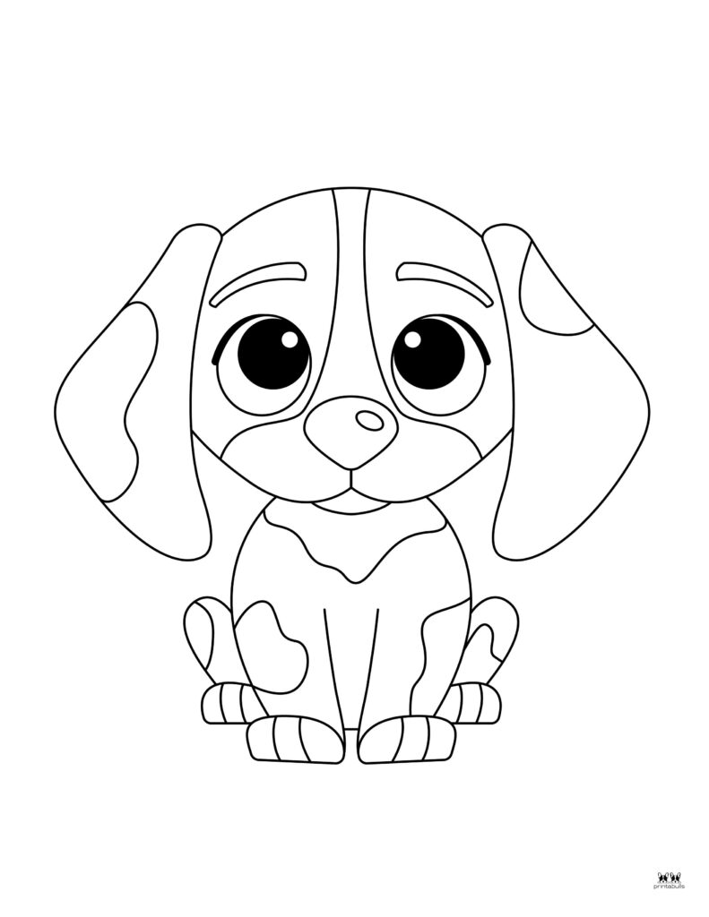 132 Printable Puppy Coloring Pages for Dog Lovers 36