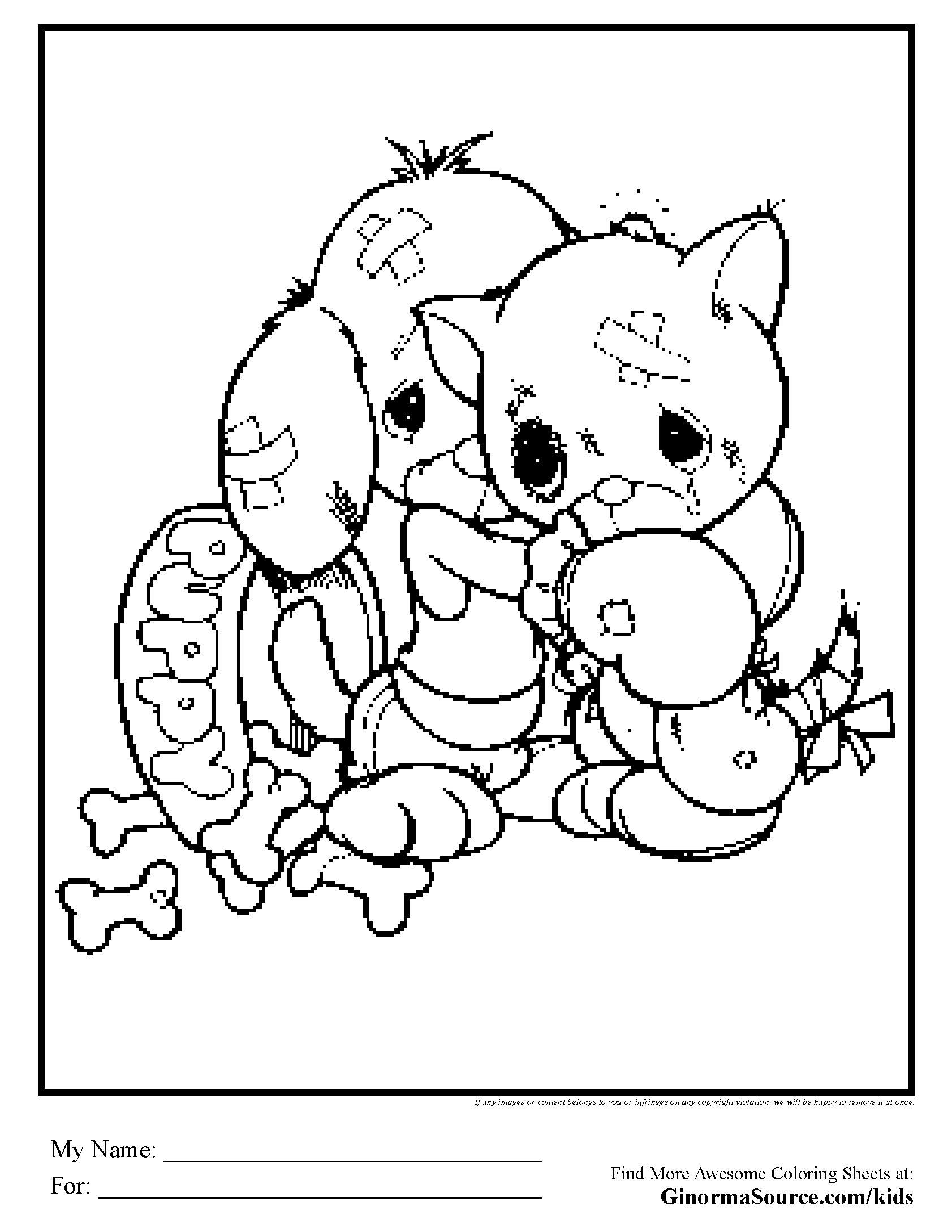 132 Printable Puppy Coloring Pages for Dog Lovers 49