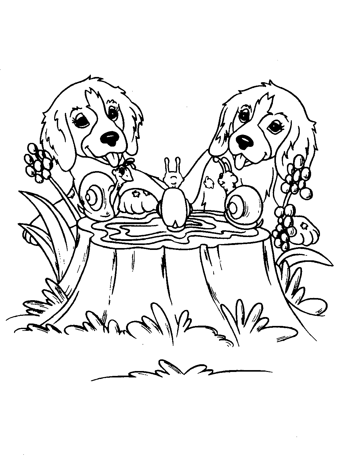 132 Printable Puppy Coloring Pages for Dog Lovers 59