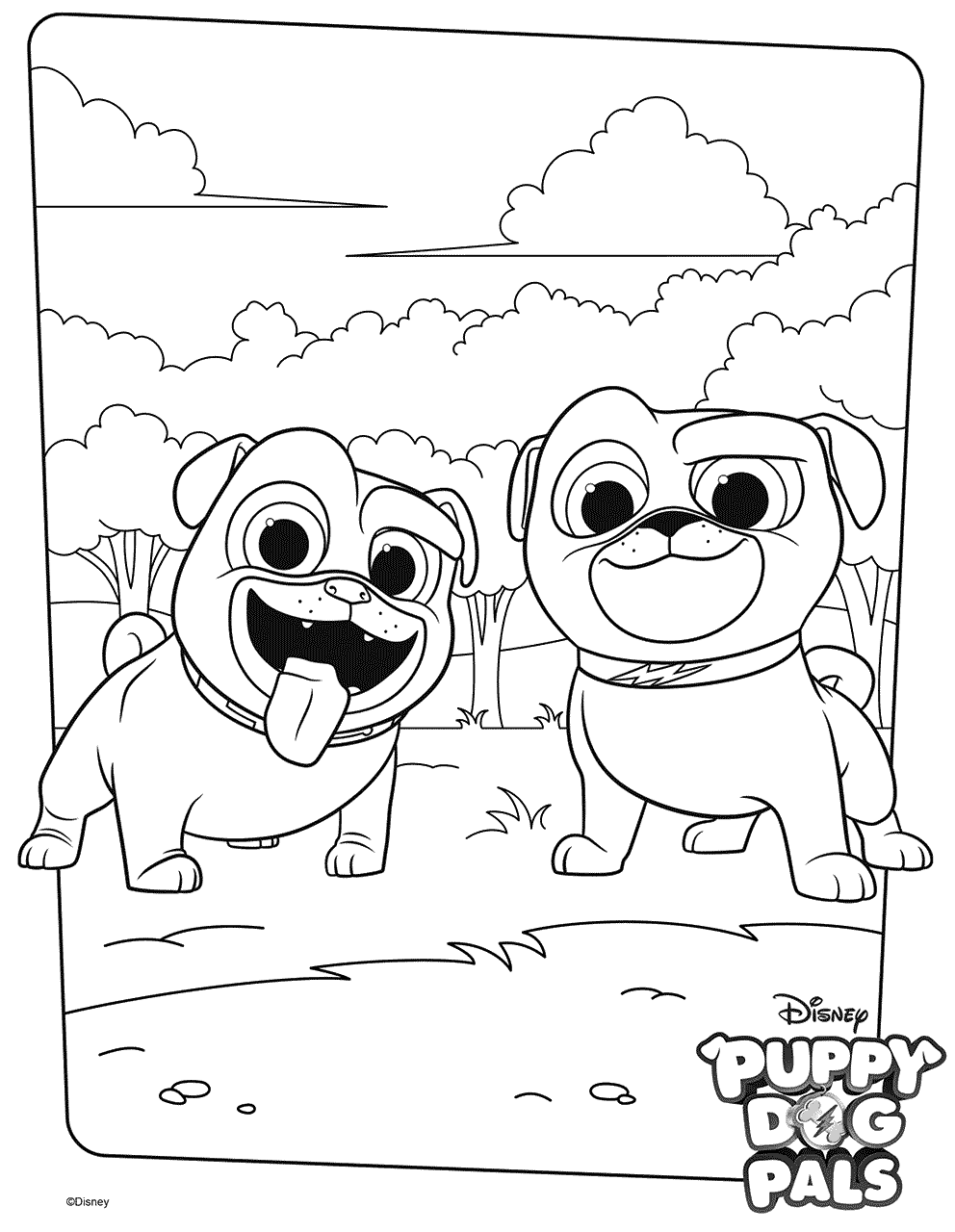 132 Printable Puppy Coloring Pages for Dog Lovers 67