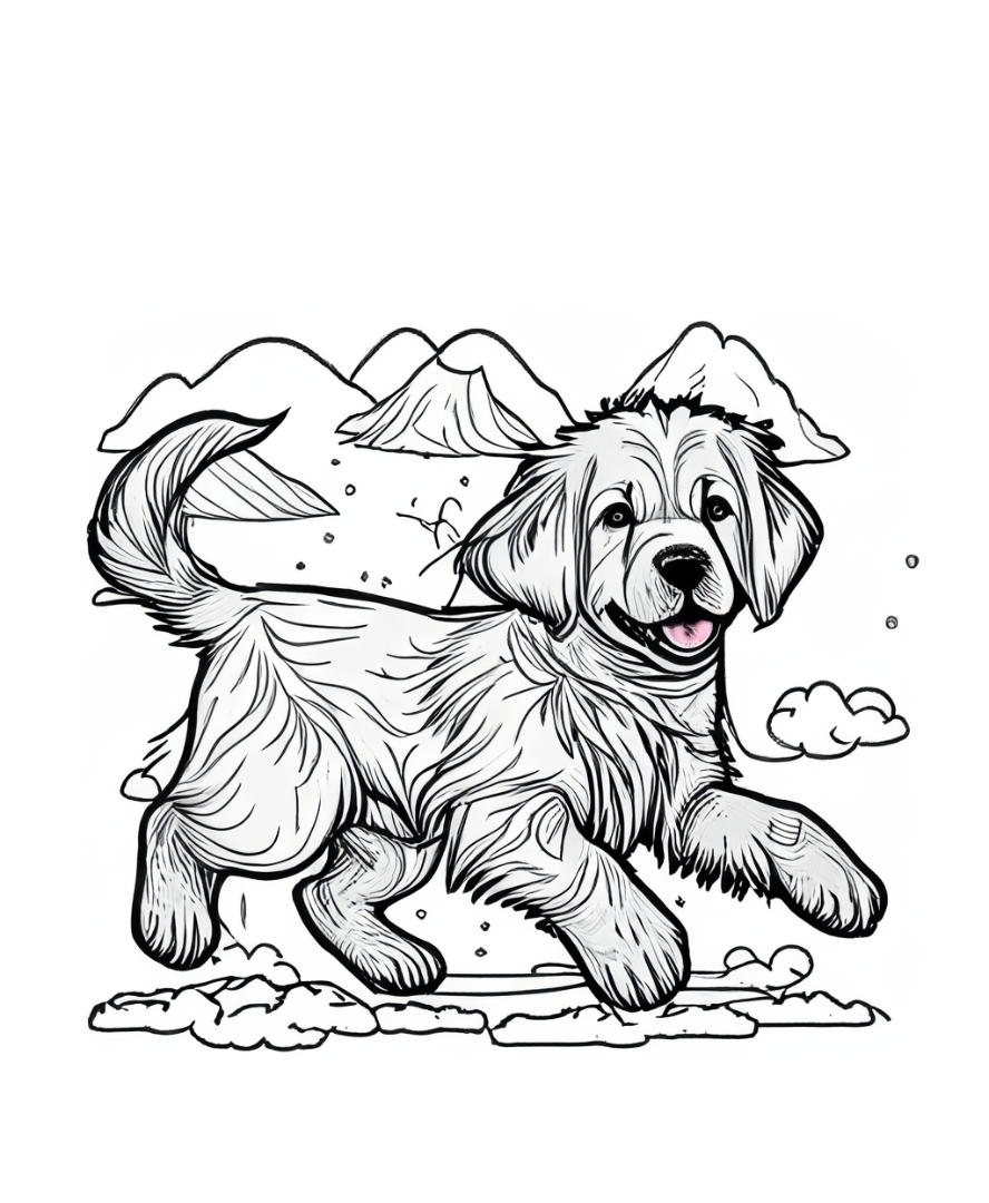 132 Printable Puppy Coloring Pages for Dog Lovers 71