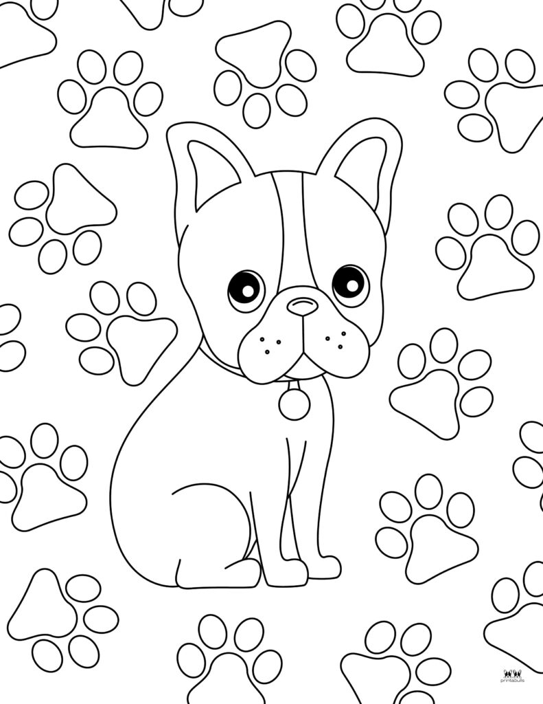 132 Printable Puppy Coloring Pages for Dog Lovers 72