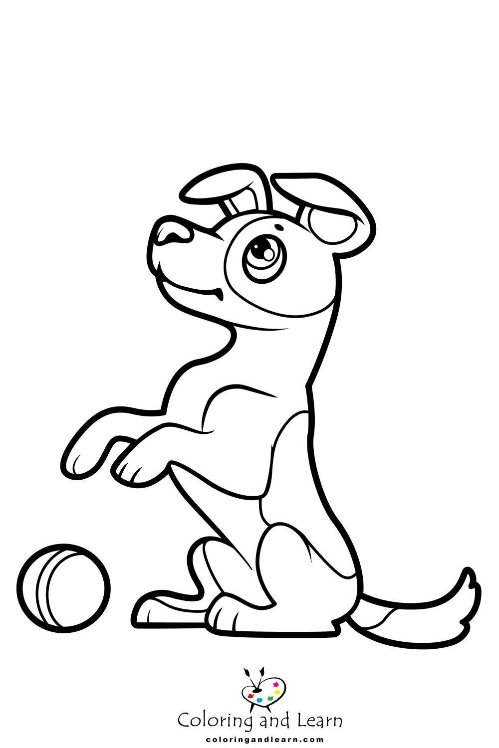 132 Printable Puppy Coloring Pages for Dog Lovers 73